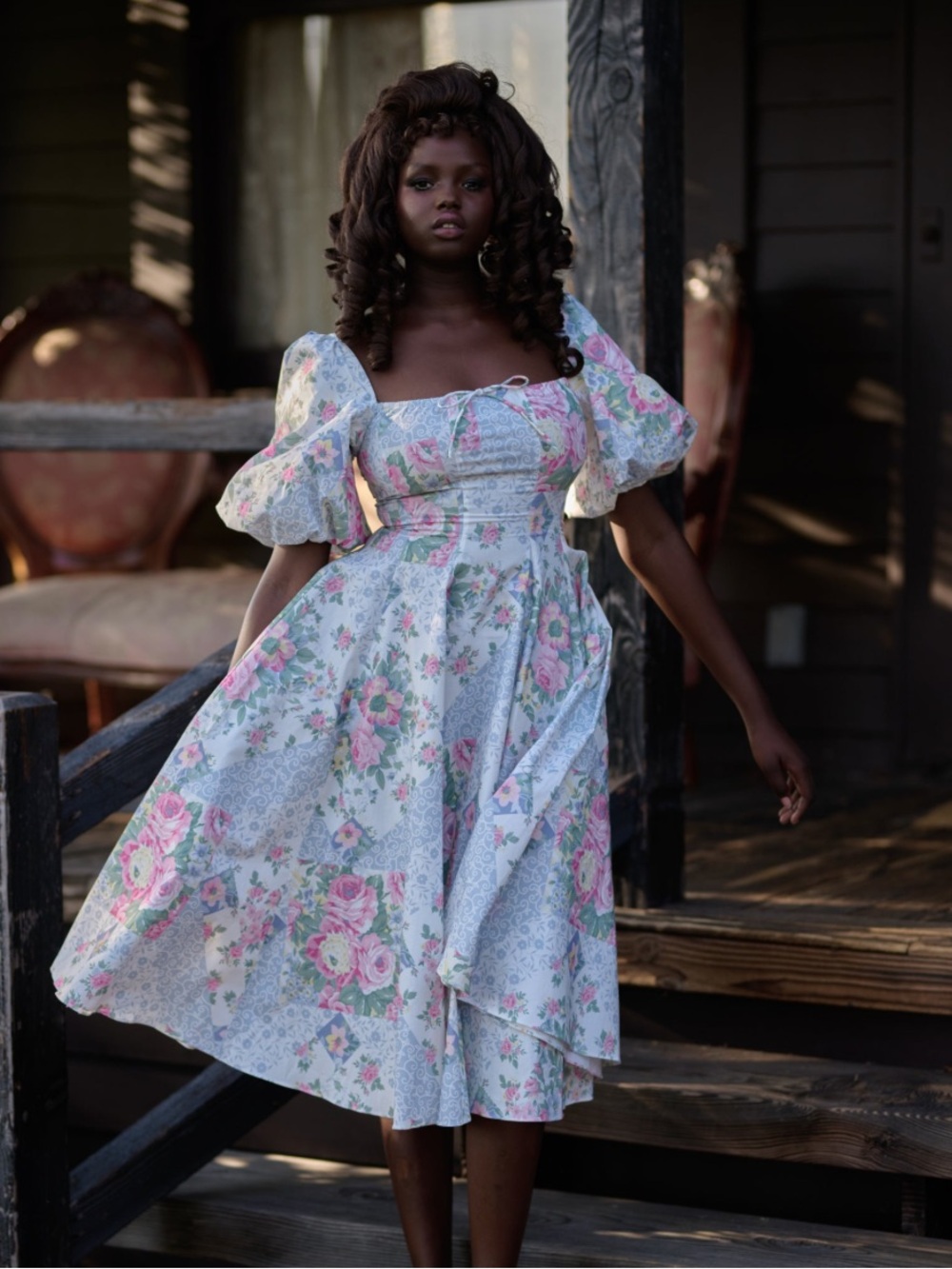 Selkie picnic blanket day dress